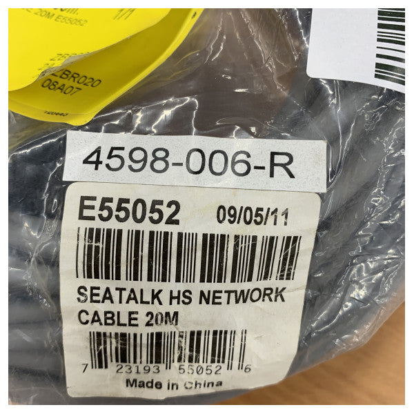 Kejbil tan-Netwerk Raymarine SeaTalk HS 20m E55052 għal Displays tas-Serje E/C/G 