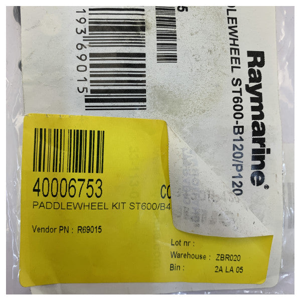Kit de réparation de roue à aubes du transducteur Raymarine R69015 pour Airmar ST600 B744 