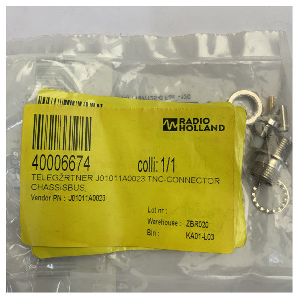 Telegartner J01011A0023 Conector RF TNC macho 