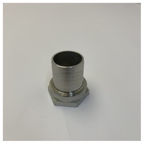 Osculati 2inch Female Hose Barb Fitting 316 Stainless Steel 17.210.11 