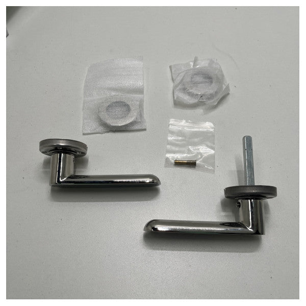 Poignée de porte ronde en acier inoxydable - Poignée durable pour la marine et l'extérieur, résistante à la corrosion