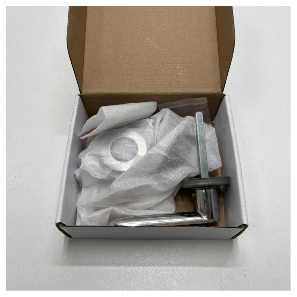 Poignée de porte ronde en acier inoxydable - Poignée durable pour la marine et l'extérieur, résistante à la corrosion