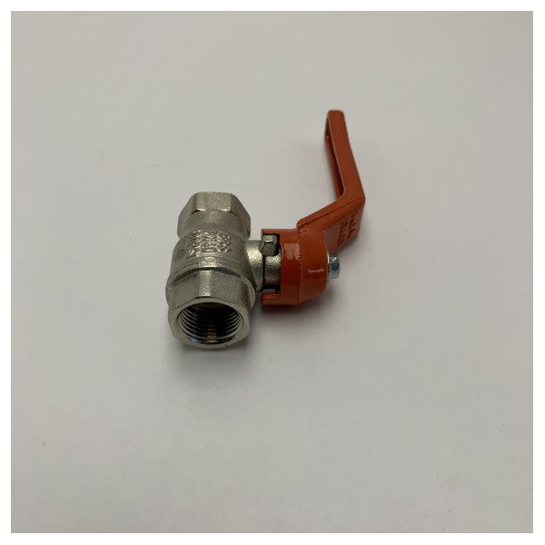 Vetus 3/8 Zoll vernickelter Messingkugelventil - KRAAN3/8 