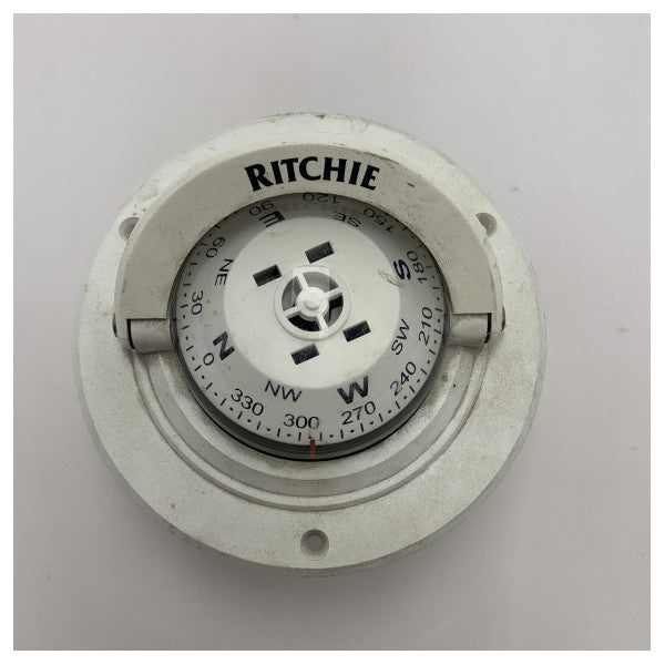 Utilisé Ritchie F-50W Compass Flush Mount Explorer Series White