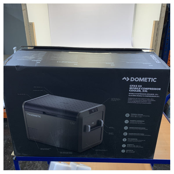 Dometic CFX5 55 Caixa de refrigeração 55L com compressor e arrefecimento 12/24/230V - 97000050783 