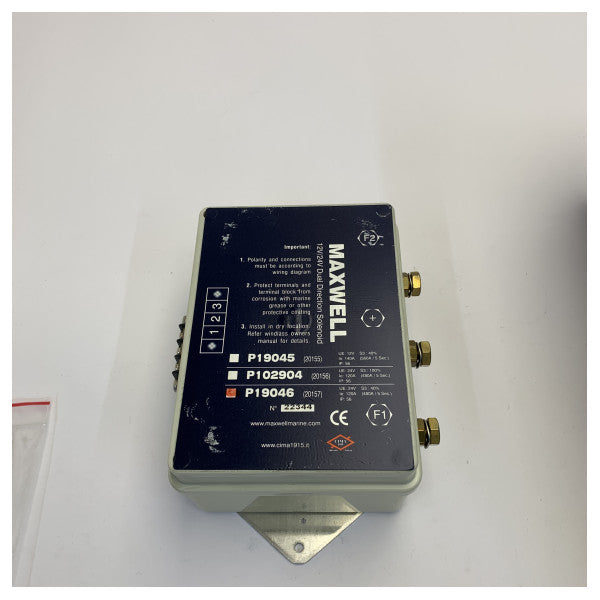 Maxwell HRC10-10 Οριζόντιος εργάτης άγκυρας σχοινιού/αλυσίδας 24V 1200W 