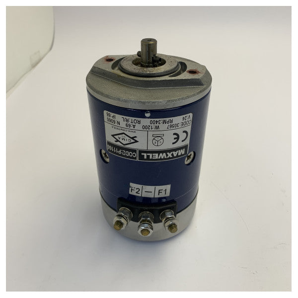 Vetus P102724 Maxwell Windlass 1500 VWC 24V 1200W 100TDC CW with Drum 