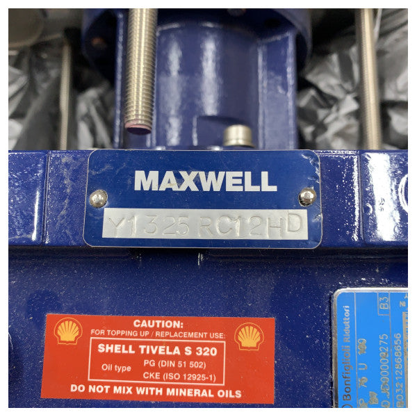 Vetus P104968 - Maxwell Windlass RC12-HD 12mm 24V 2000W 100TDC CW with Drum 