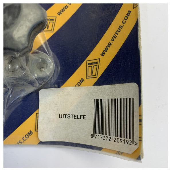 Hatch adjuster stainless steel 261-485mm Vetus DELAY 