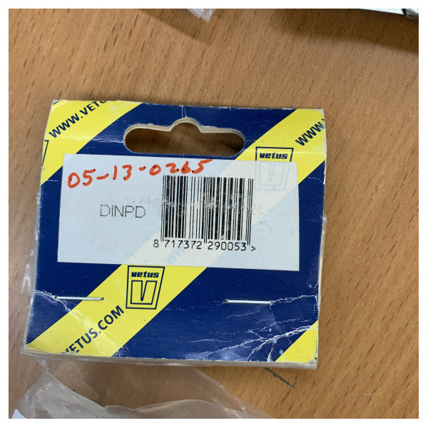 Vetus Black parallel arm set L= 308 - 393 mm complete, with DIN taper 