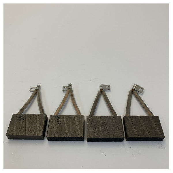 Vetus set of carbon brushes (4x) with size 12.5x48x32mm 0057 