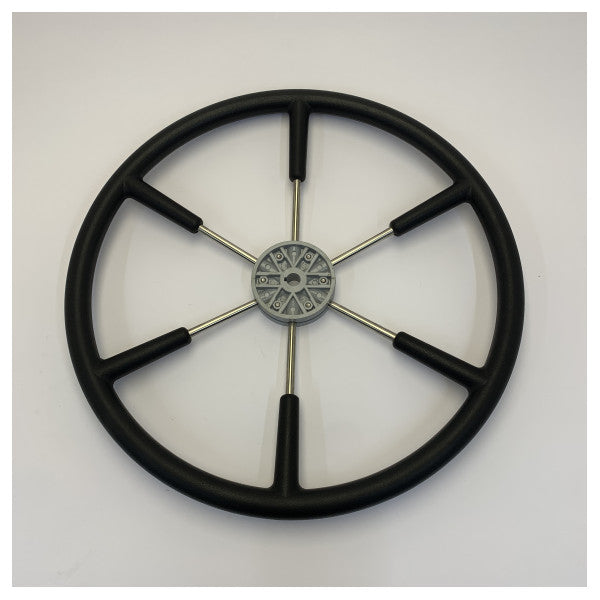 VETUS steering wheel 550 mm - 21inch with black PU foam layer incl. cover 