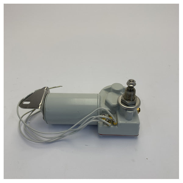 Vetus DIN1225 Windscreen Wiper Motor 12V Short Shaft 1 Inch with DIN Connector