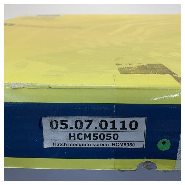 Vetus HCM5050 luukun viimeistely/hyttysverkko 500x500mm Type LIB5050L 15-54mm paksuudelle 