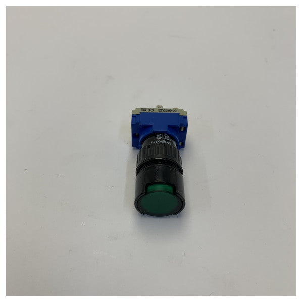 Vetus BPJSC01 Illuminated switch with green lens for BPJ BPS BPSM