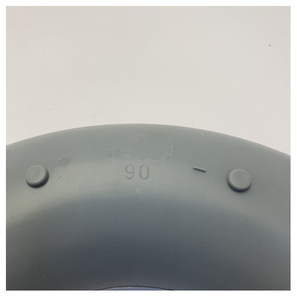 Vetus SLVBG90K Plastic hose connection, bend 60 90mm diameter
