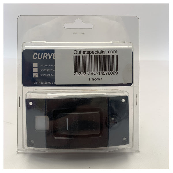 Interruptor elétrico curvo Talamex on-off 12V - 14576029