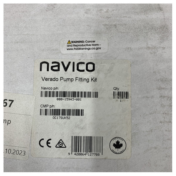 Navico Verado Fitting Kit for Hydraulic Pumps - Mercury Verado Hose & Fitting