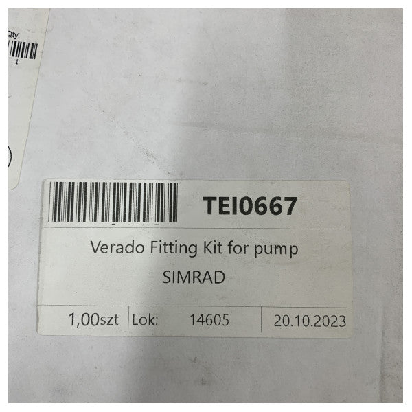 Kit di montaggio della pompa Hanse Verado per 000-15943-001-1 