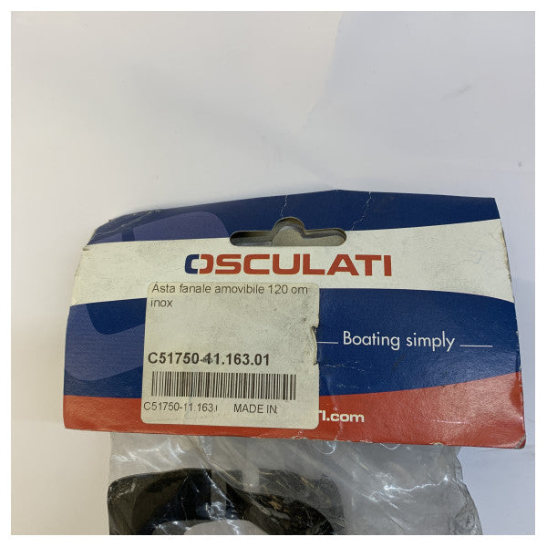 Osculati 360 uniwersalny maszt lampy nawigacyjnej 1,2 m 