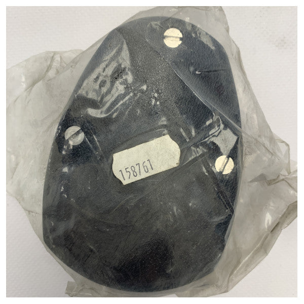 Allpa 150761 luz de navegação marítima preta a bombordo