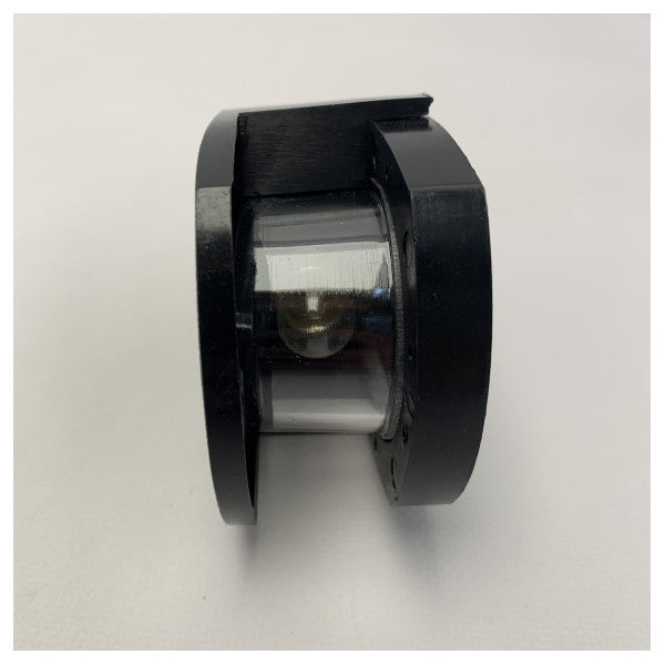 Allpa schwarzes Navigationslicht vorne weiß 12V - 150763