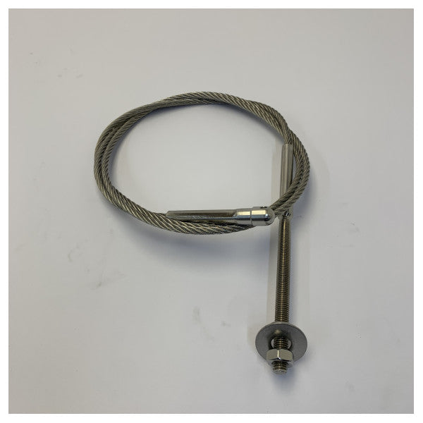 Lewmar 89101178 kejbil marittimu ta’ 6mm x 1900mm bi Stud 120 u Eye 