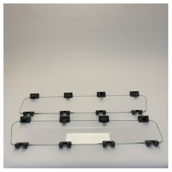 Lewmar Hallberg Rassy erstatnings-lugeglas-kit til 30027600 og 30027700 