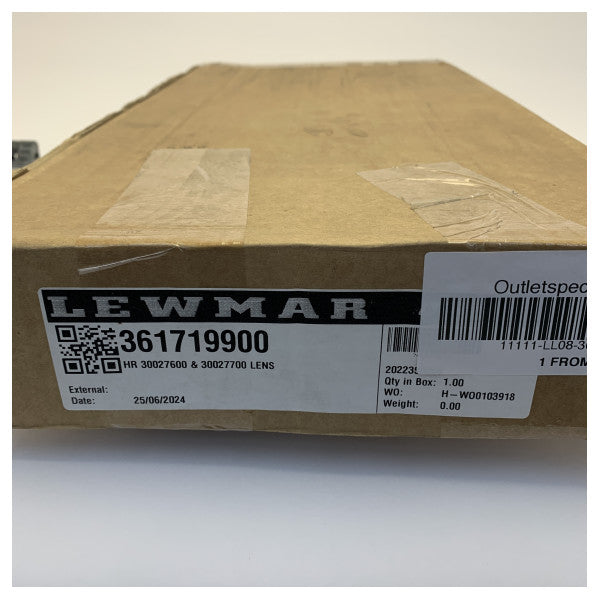 Lewmar Hallberg Rassy erstatnings-lugeglas-kit til 30027600 og 30027700 