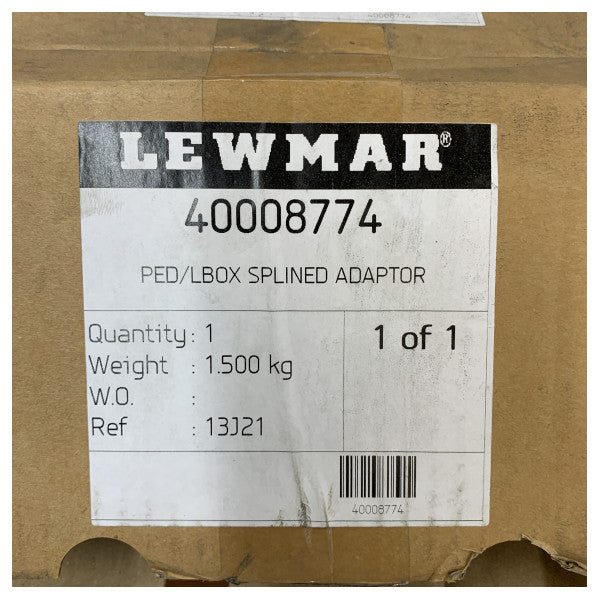 Lewmar 40008774 Spline Shaft 