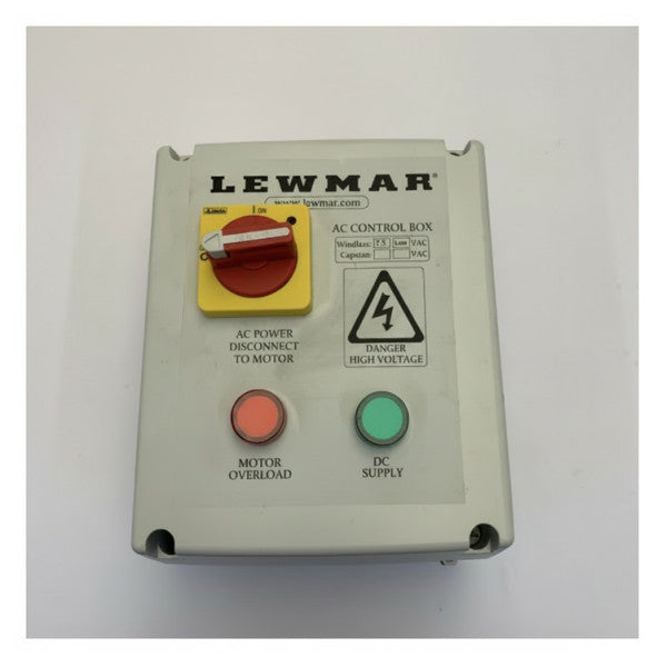 Lewmar AC ankerspil kontrolboks 400V 7,5 kW marinetavle - 68000975 