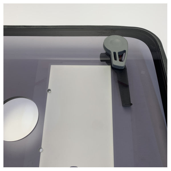 Lewmar LP 54 MK2 Low Profile Hatch Lid Acrylic Grey with Vent Hole - 361060099 