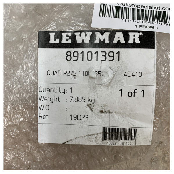 Lewmar Steering Quadrant R275 110D B59 K18 - Yacht Steering Hardware - 89101391 