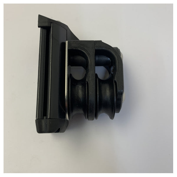Lewmar Size 1 End Stop with Double 40mm Control Block - Black - 29481032BK 