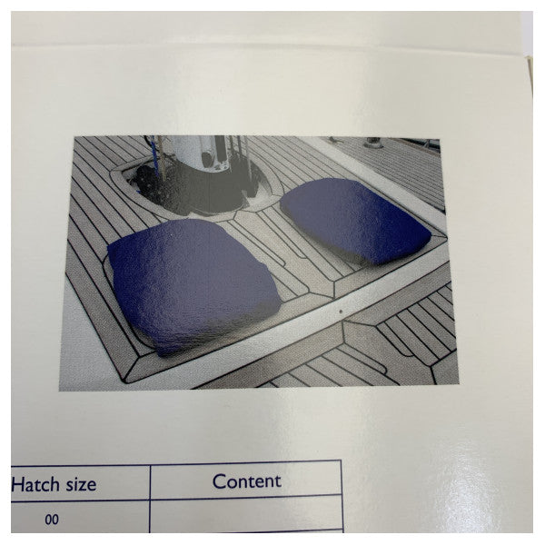 Lewmar Size 50 Hatch Cover Navy for Low and Medium Profile Hatches - 369509900