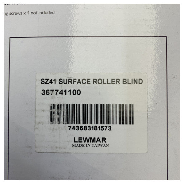 Lewmar 367741100 Rolloschirm Sz41 Yacht-Lukendeckel und Insektenschutz 