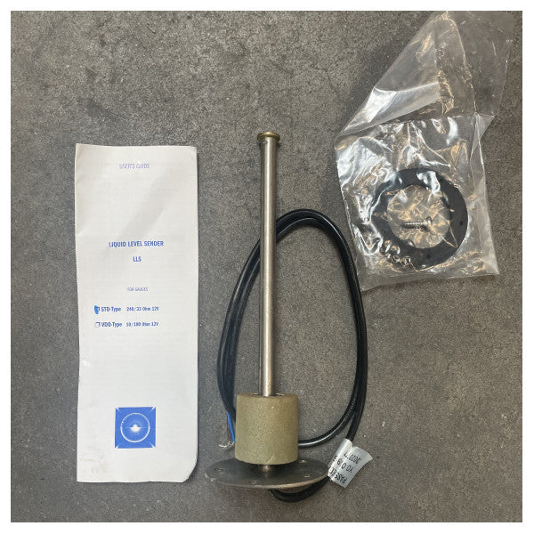 Rustfritt stål STD-type væskenivåsensor 240 - 33 Ohm 12V 20 cm - HPY00001/20cm 