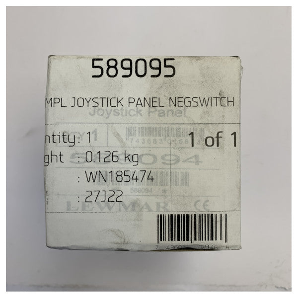 Lewmar 589095 Simple Joystick Control Panel for Thruster Negswitch 
