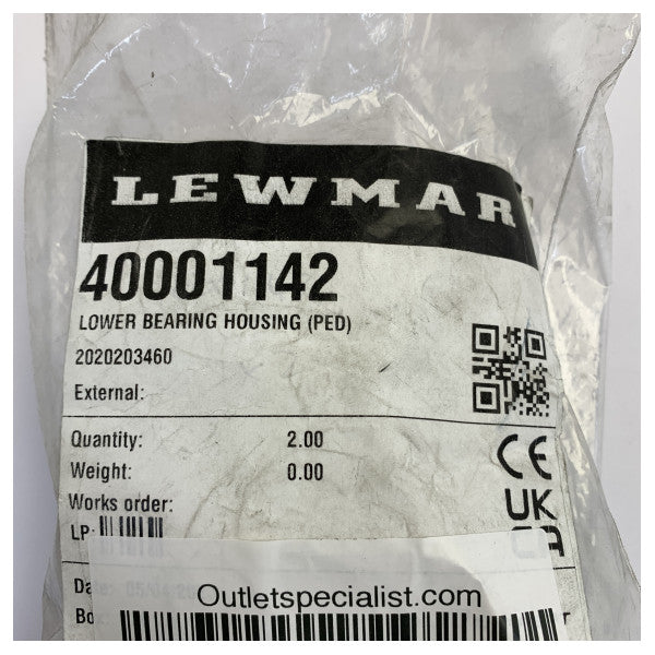 Lewmar 40001142 Lower Bearing Housing PED 