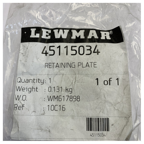 Lewmar 45115034 Halteplatte 160326 