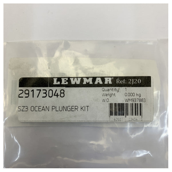 Lewmar 29173048 Size 3 Ocean Plunger Kit - Genuine Yacht Hardware Replacement
