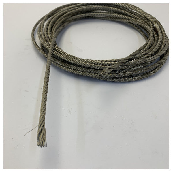 Lewmar 89100077 5 mm rustfri stålwirer 7x19 