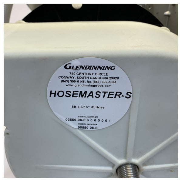 Glendinning Hosemaster LW 24V elektrisk marint slangeoprullersystem 22,5 m 