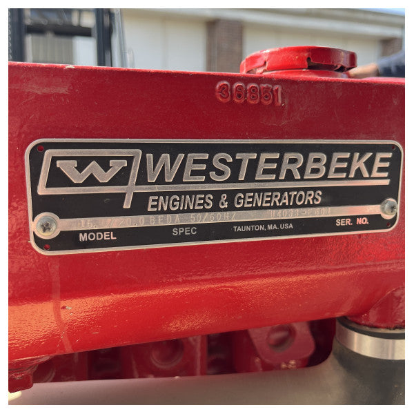 未使用 Westerbeke 16 kW | 20 kW 舶用ディーゼル発電機
