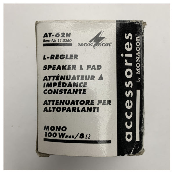 موناكور مقياس جهد أحادية الصوت 8 أوم 100 وات - AT-62H