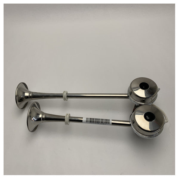 Двосторонній повітряний ріг Vetus H12D з нержавіючої сталі для човнів з низьким і високим тоном 12V 