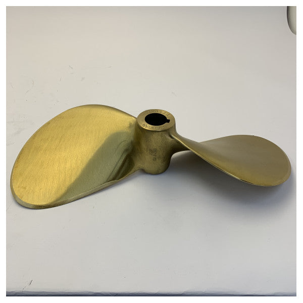 Michigan Propellers 2-bladet messingpropel GL352 16x11 RH 30 mm - 576799 