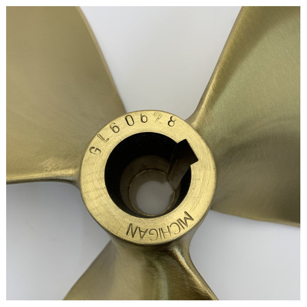 Michigan Propellers 3-blads messingpropell GL352 24x20 RH 40 - 668390 