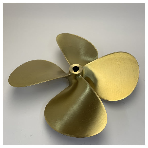 Michigan Propellers 4-Blade Messingpropeller GL469 25x17 RH 45mm 851892 