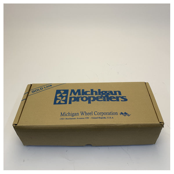 Michigan Propellers 2-Blatt Messing-Propeller GL235 13x10 RH 25mm - 576779 